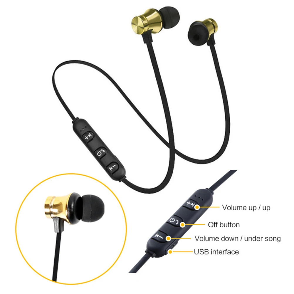 XT11 Bluetooth наушники магнитные беспроводные Беспроводные спортивные музыкальные с