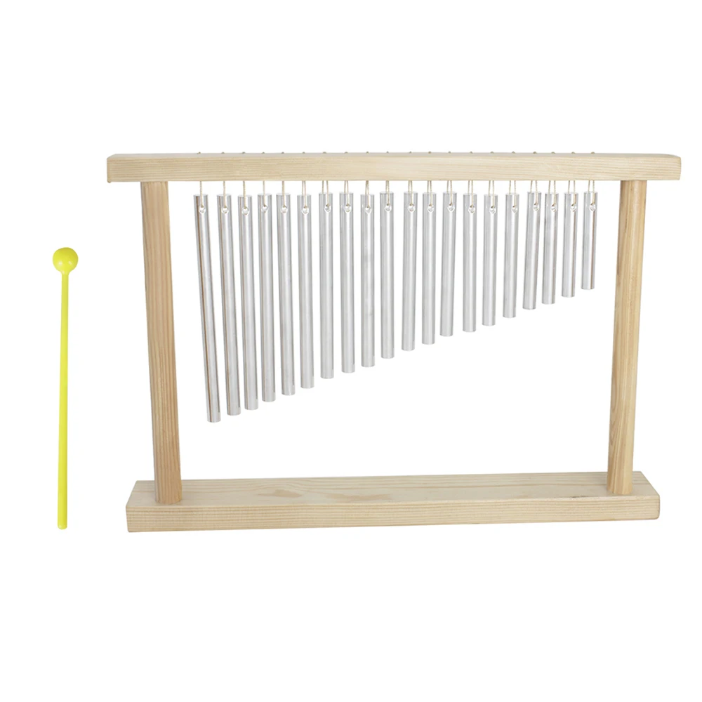 Wind Chime 20tone Table Top Bar Chimes 20 Bars Singlerow Musical