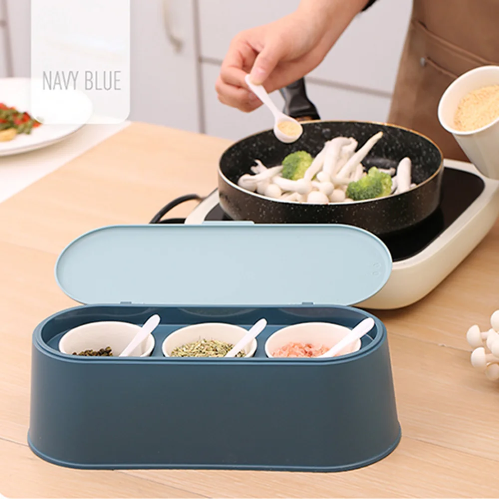 

Mult Funcation Herb Spice Tools Spice Jar Seasoning Box Kitchen Bottle Salt Pepper Cumin Powder Box Kitchen Tool Dropshipping