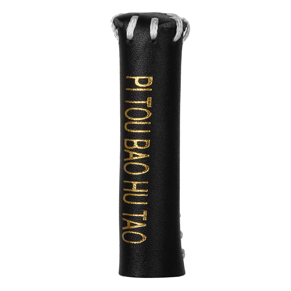 Профессиональная настольная игра черный кожаный Снукер Cue Tip Cover Protector Sleeve fit 10-11 мм