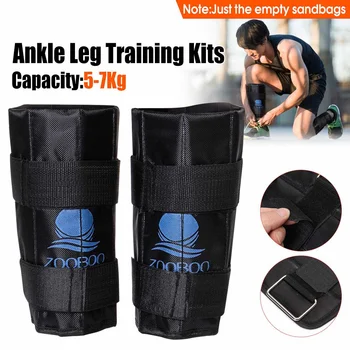 

Pair 5-7kg Adjustable Ankle Leg Walking Weight Gym Exercise Training Equipment Support Weight Strap Strength Training Fitness