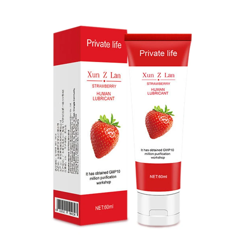 Cherry Water Soluble Lubricant Peach Strawberry Lubricant Fruit Flavour Lubricants Anal Vagina Water Soluble Lubricant