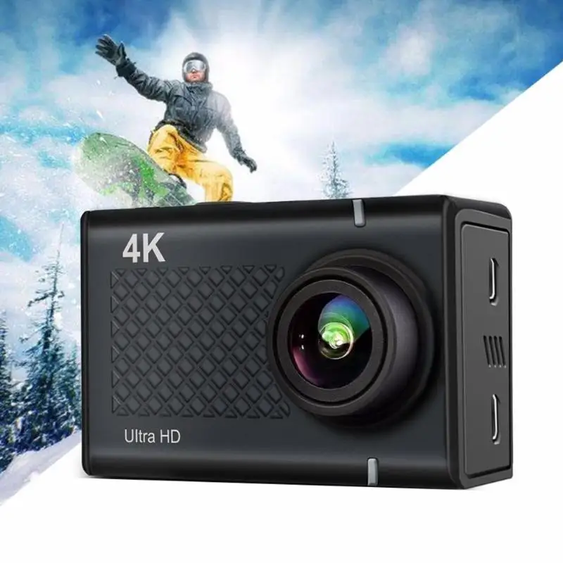 

AT-N470 4K 2.35 inch Touch Screen Waterproof WiFi 1080P Camera DVR 170-degree Perspective NTK96660 + for Sony 078