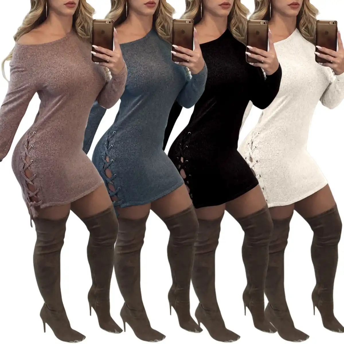 Schwarze Frauen in sexy Kleidern Schwarze Frauen in sexy Kleidern