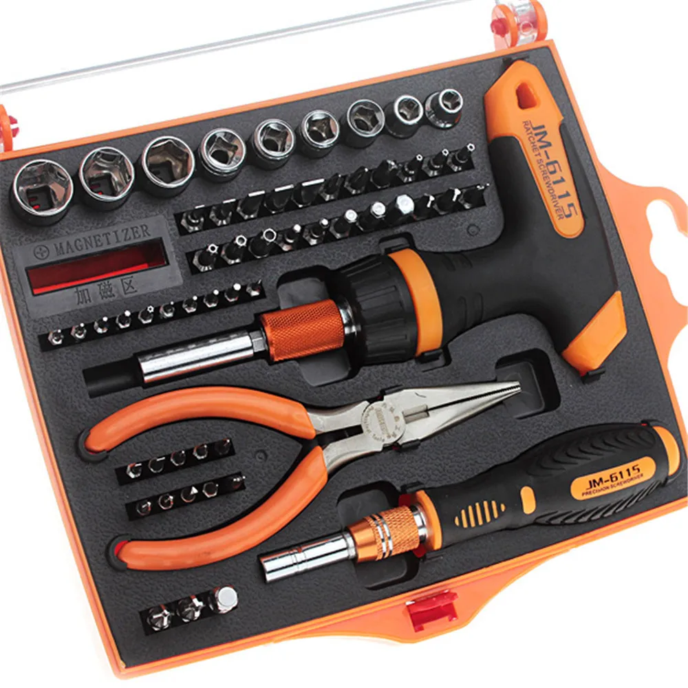 60pcs Screwdriver Sheet Metal Tool Set for The Installation And Removal