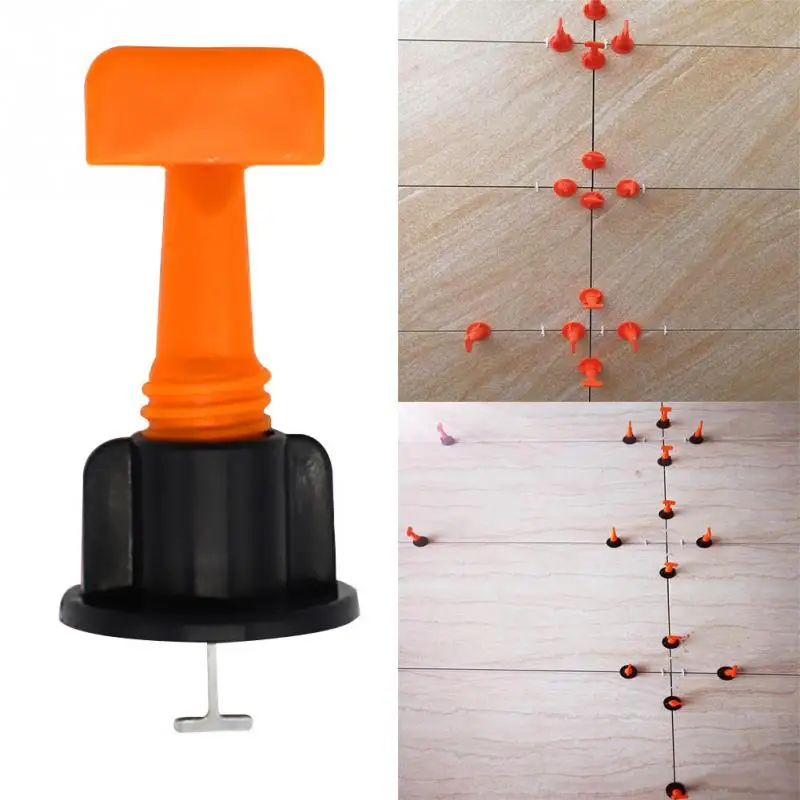 

50PCS Positioning Tile Leveler Spacers Wedges Wall T-lock Floor Pliers System