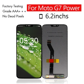 

10pcs/lot for Motorola for Moto G7 Power LCD Display+Touch Screen Digitizer Assembly G7 Power Display Free Shipping DHL EMS