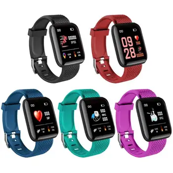 

116 PLUS Smart Bracelet D13 Heart Rate Blood Pressure Waterproof Smart Watc