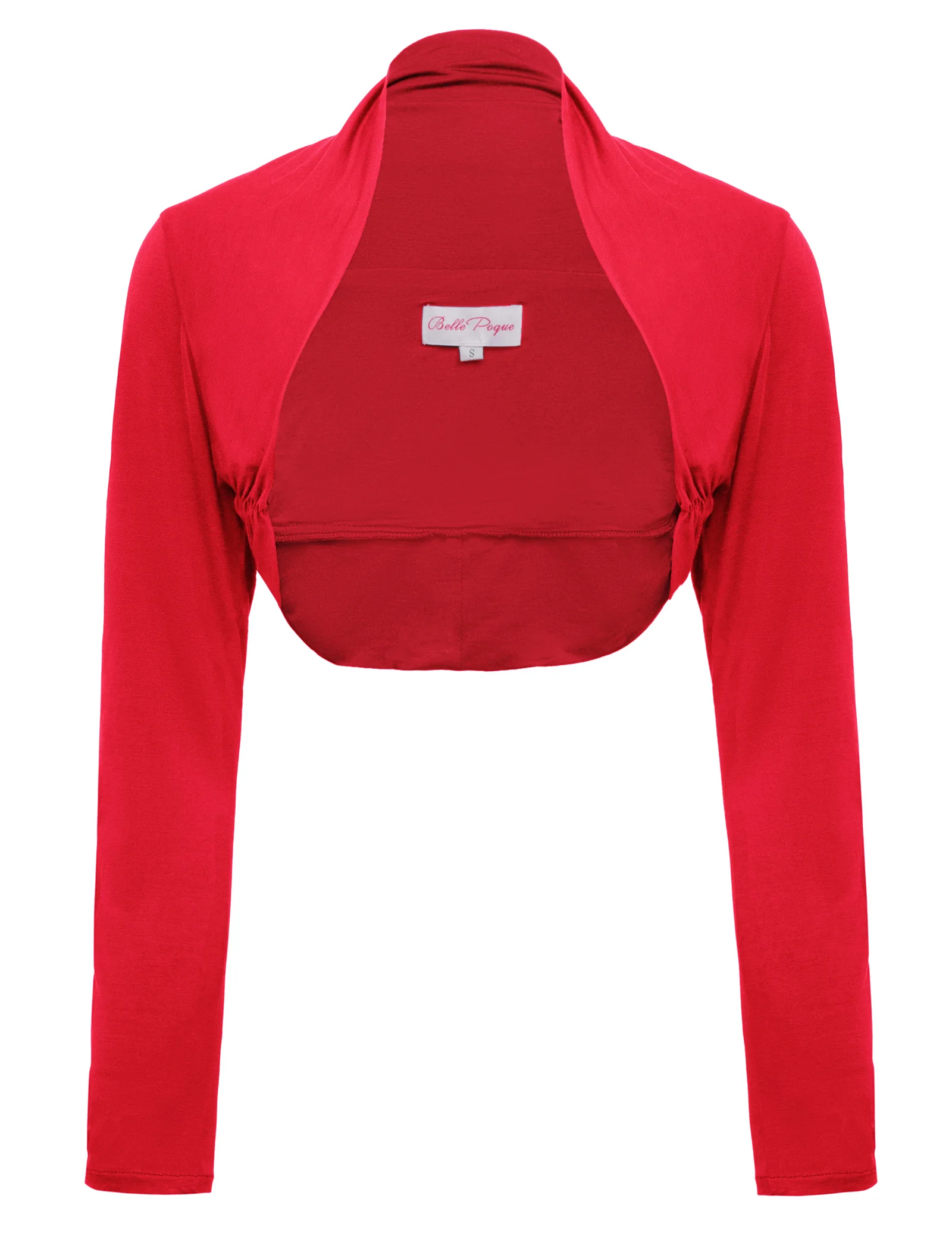 

Women Long Sleeve Soft Modal Bolero Shrug Cardigan Cropped Tops Short Jacket