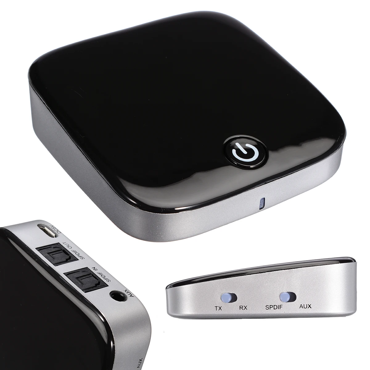 

2 IN 1 Wireless Bluetooth 4.1 Transmitter Receiver 3.5mm Stereo AUX Audio Adapter Optical Toslink Use For TV DVD