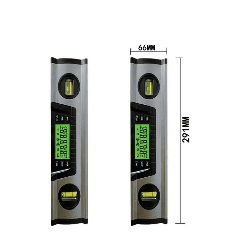 

DL122 12-Inch Electronic Inclinometer Digital Display Angle Magnetic Leveller Measuring Accessories Horizontal angle Supplies