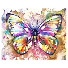 Фото на заказ! Алмазная роспись бабочки Diy картина с алмазной вышивкой горный хрусталь ручной работы наборы животный узор домашний декор стиль