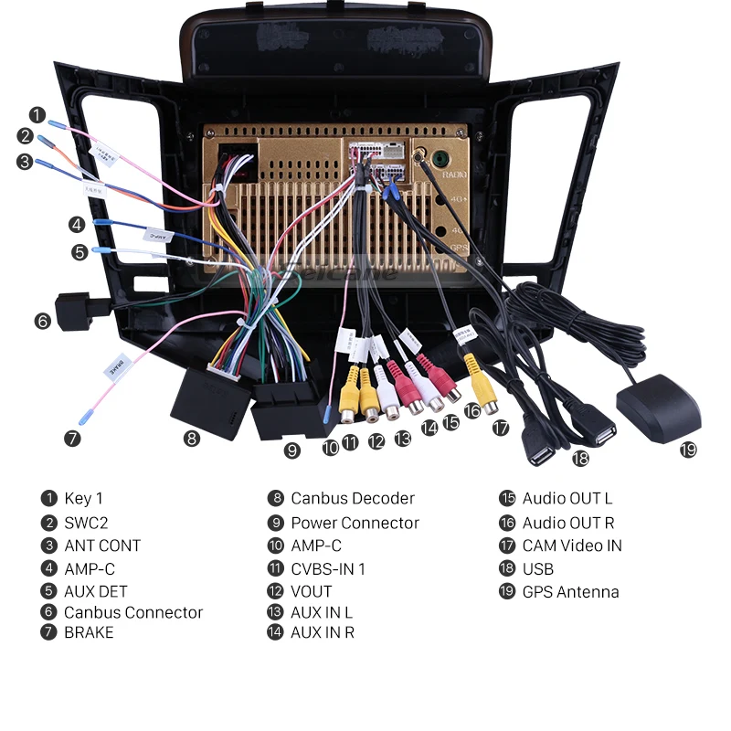 Best Seicane 2din Android 8.1 9 Inch Car DVD Multimedia Player For Chevrolet CRUZE 2012 2013 2014 2015 Quad-core 1024*600 GPS Wifi 3