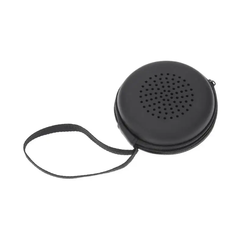 Маленькая круглая форма Чехол защитный сумка для хранения Bluetooth