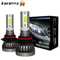 Zarpooz мини фар автомобиля лампа H7 H4 H11 H8 H1 H3 9005 9006 9007 880 H27 длительный яркий и прочный Автомобильные светодиодные лампы