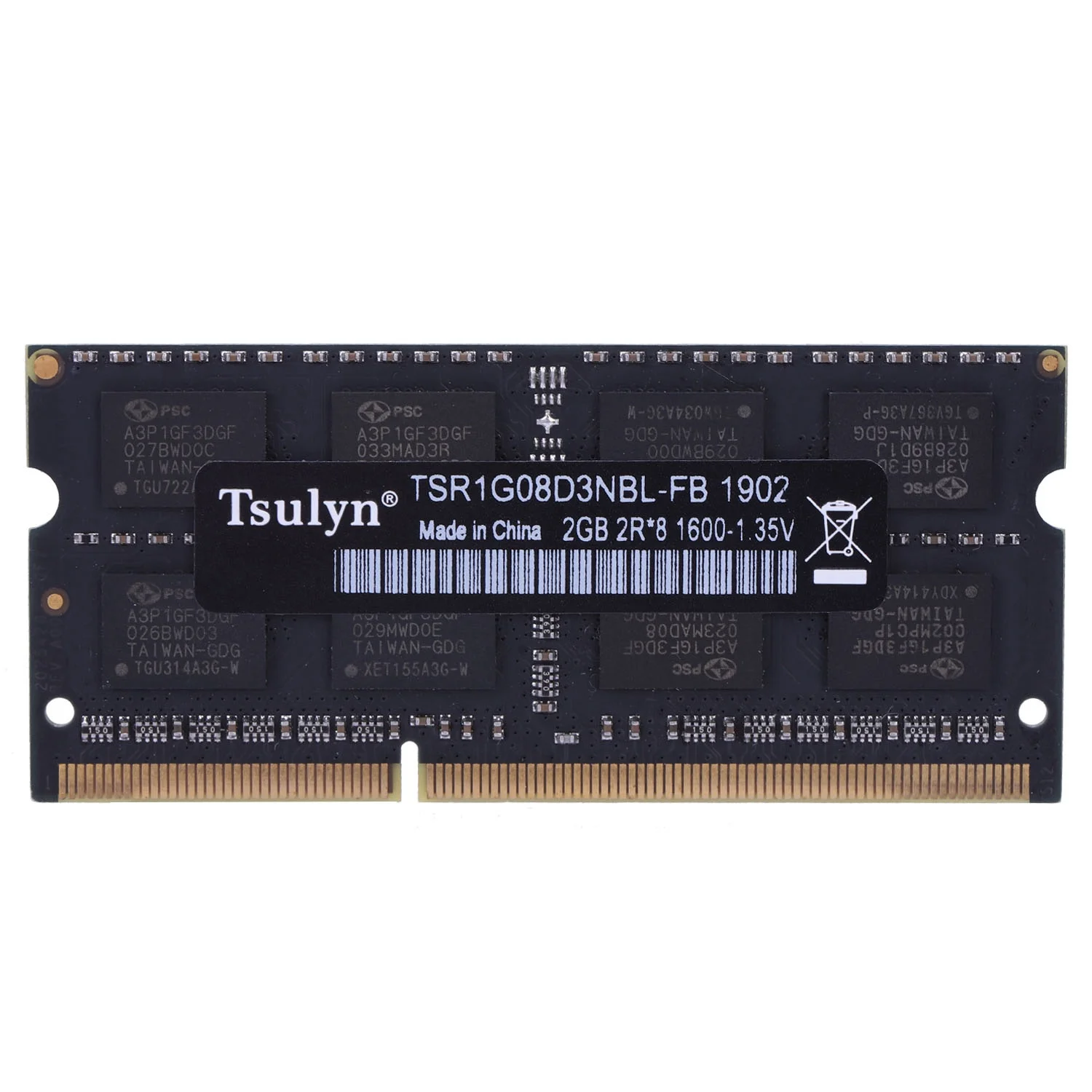 

Tsulin DDR3 DDR3L Laptop Sodimm Ram Notebook Memory