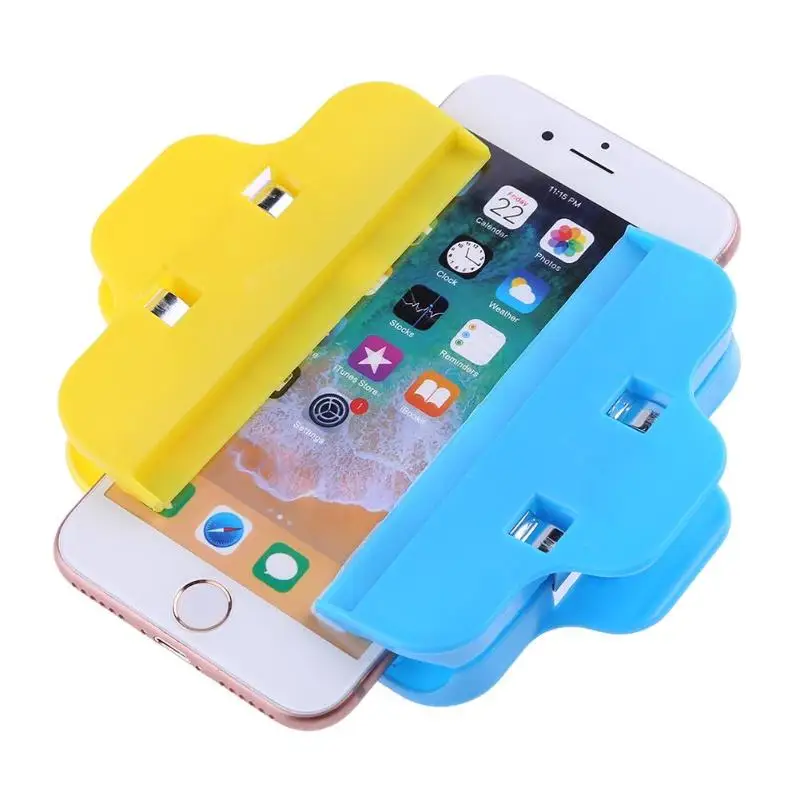 

4pcs/Set Plastic Clip Fixture LCD Screen Fastening Clamp Mobile Phone Repair Tools for Tablet Phone LCD Screen Adjustable Holder