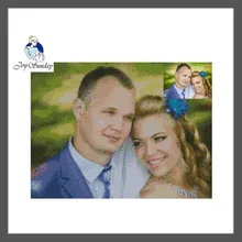 JoySunday Custom Photo! квадратная дрель 5D DIY Алмазная картина персональный заказной вышивка крестиком 3D Мозаика вышивка Декор