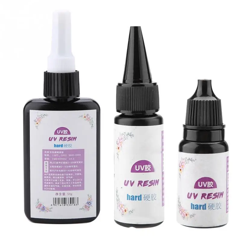 Instant Strong Super Glue DIY Craft Crystal Transparant UV Quick drying