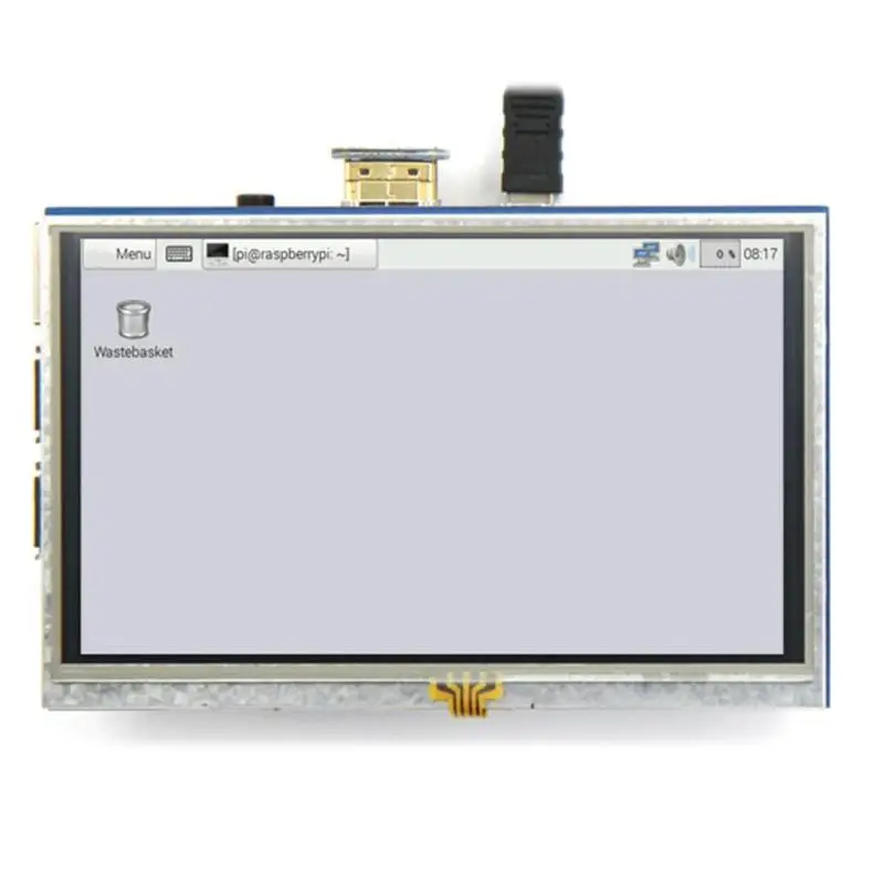 

LCD Display 5 Inch Touch Screen Monitor HDMI Module for Raspberry Pi 1 2 3
