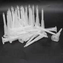 100 шт. сопла для смешивания эпоксидная клейкая насадка для смешивания эпоксидная смола AB клей акриловый структурный клей пистолет аппликатор миксер микс наконечник