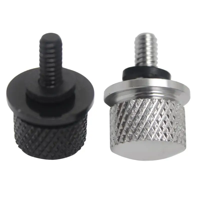 

High Quality 1Pcs Motorcycle CNC Aluminum Bolt Screw 6 mm Fork Preload Adjusters Universal for Harley Honda Motorcycle ATV