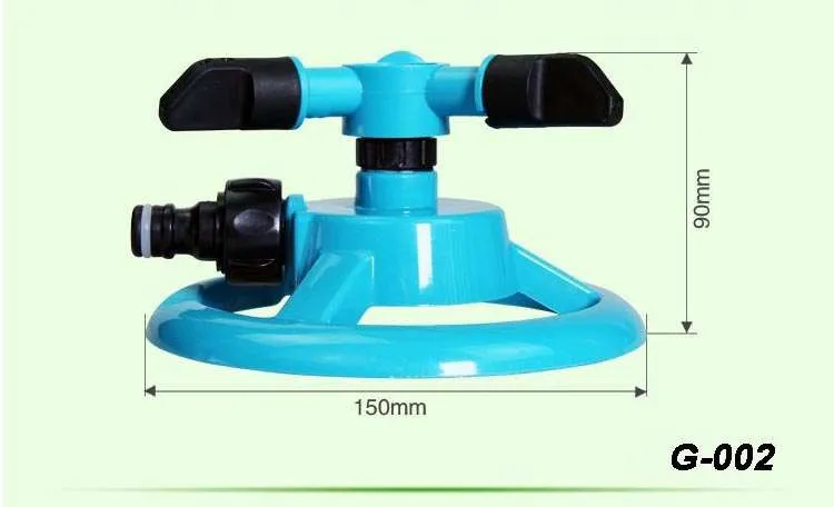 Автоматические наборы для полива, система орошения, система охлаждения, вращающаяся на 360 градусов, спринклер+ 4 соединения+ 25 м трубы G002