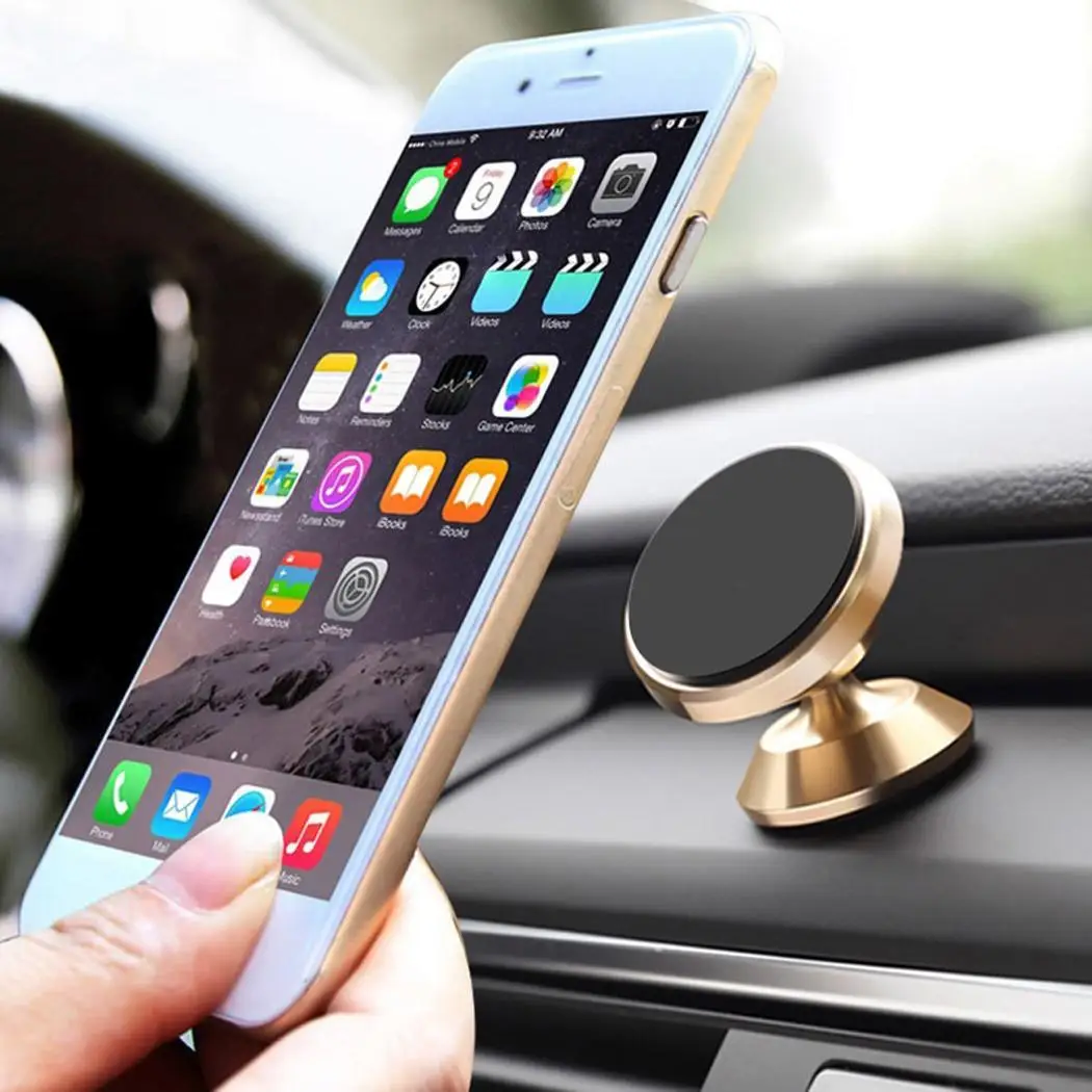

360 2 Holder 8cm Round Rotation 5cm Air 3 Phone 1inch Phone Mobile For 1 Vent 37inch Magnetic Degree Mount 1 Car