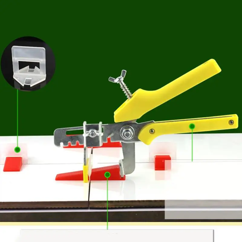 Плитка локатор вставить нивелировщик для плитки Клин нивелировочная машина для пластина сплющивая Системы помощи инструмента 100 шт