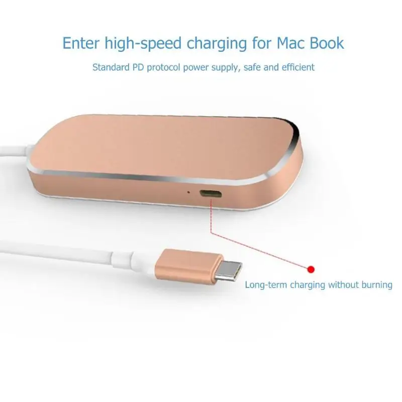 6 in 1 USB C Hub Type C to USB 3.0 PD TF Card Reader Adapter for MacBook 2019 New Computer Peripherals USB Hubs Wholesale 6 in 1 USB C Hub Type C to USB 3.0 PD TF Card Reader Adapter for MacBook 2019 New Computer Peripherals USB Hubs Wholesale