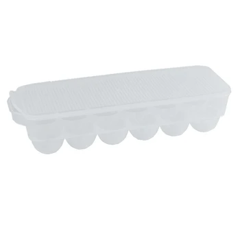 

Multifunctional Eggs Crisper 12/18 Cells Refrigerator Fresh Box Container Case Wild Storage Box Egg Storage