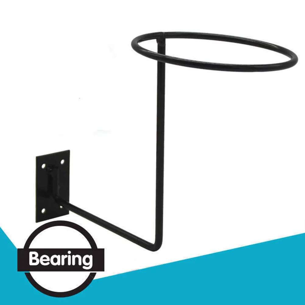 

Motorcycle Helmet Display Rack Multifuctional Wig Black Screws Hook Wall Mount Storage Holder Hanger Thickened Base #0115