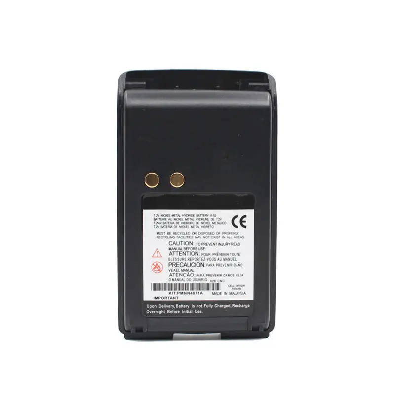 

1500Mah Ni-Mh Pmnn4071 Battery For Motorola Mag One Bpr40 Portable Radio A8 Mp300