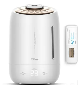 

Fry's Store Touch Control Ultrasonic Air Humidifier Aroma Oil Diffuser Ionizer Generator Aromatherapy Ag+ Purifier Mist Maker