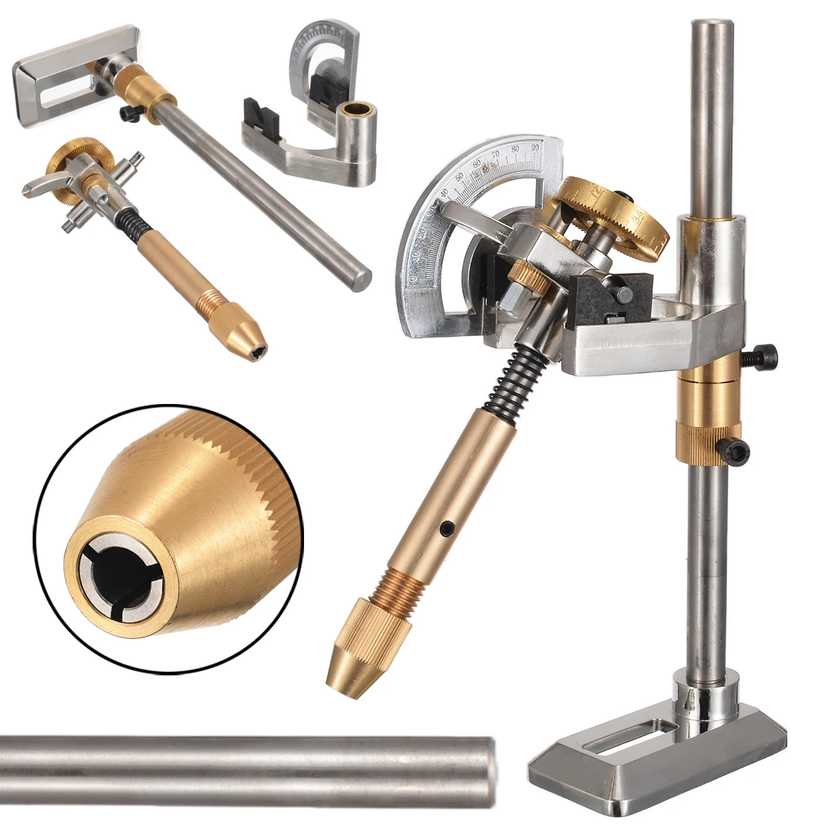 

Gem Faceting Machine Grinding Faceted Manipulator Jewel Playing Angle Flat Mill Polishing Stone Angles 96 Index Wheels Handle