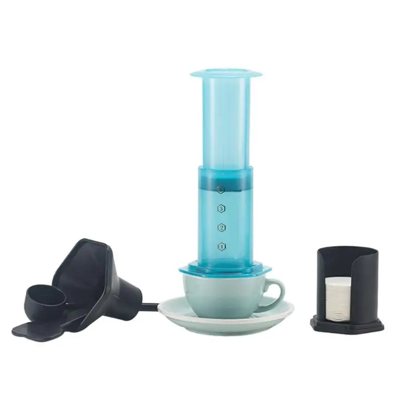

Portable Coffee Maker Household DIY Coffee Pots Air Press Drip Coffee Machine French Press Espresso Maker for Home Traveller