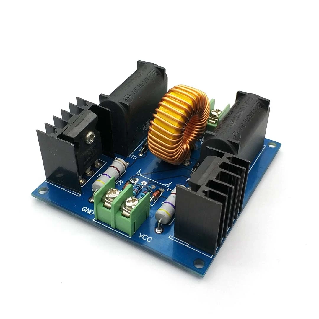 

12V 300W ZVS Tesla Coil Driver Genrator Board High Voltage Discharge Flyback Generate Module Long Arc 10A