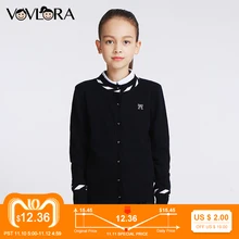 Girls Cardigan Sweaters Knitted O neck Casual Kids Cardigans School Single Breasted Children Clothes 2018 Size
