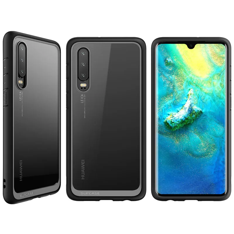 SUP чехол для huawei P30 чехол 6,1 дюймов( выпуск) UB стиль противоударный Премиум гибридный защитный бампер из ТПУ+ прозрачный чехол из поликарбоната