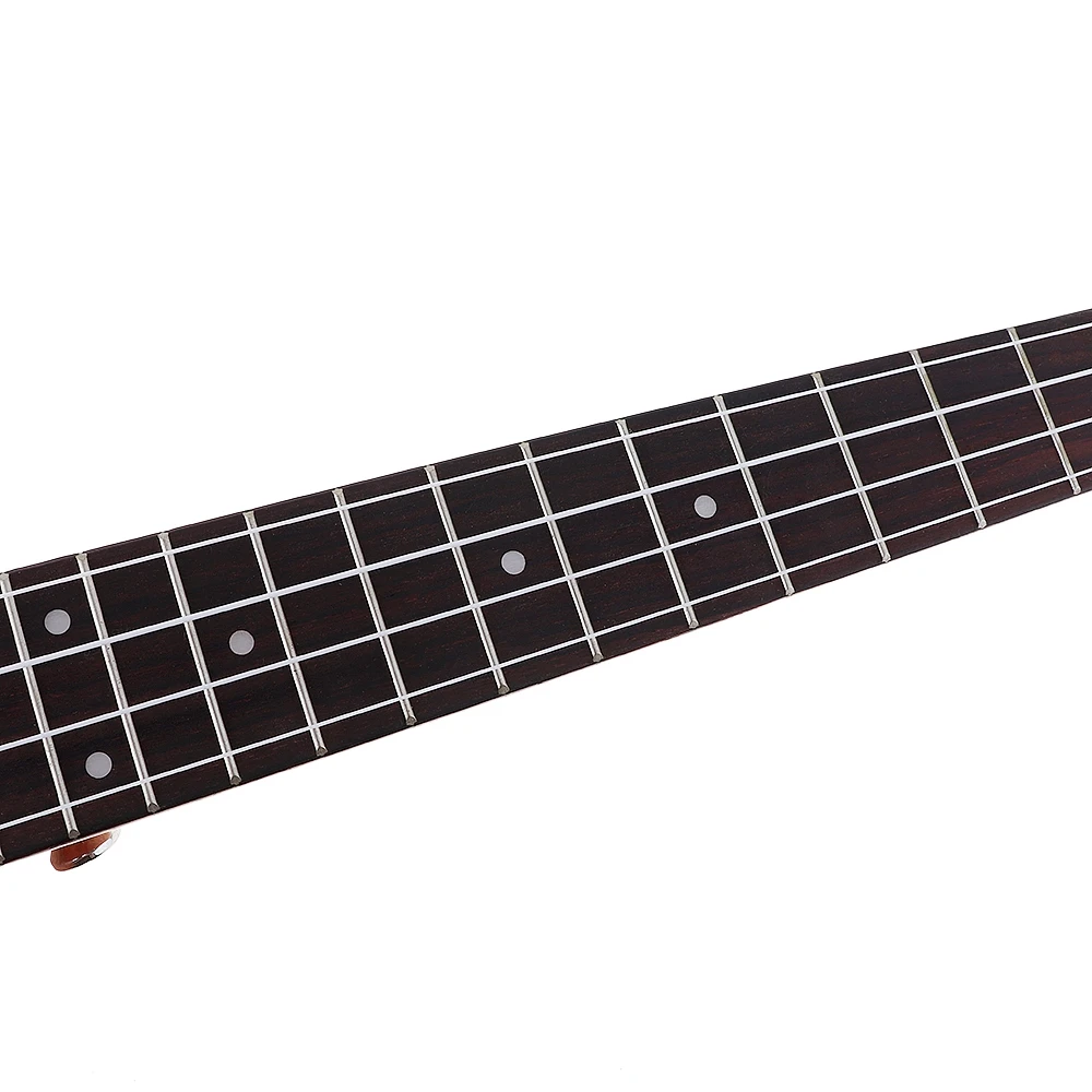 Cena 26 Cal drewno mahoniowe 18 progu Tenor Ukulele akustyczna Cutaway gitara drewno mahoniowe Ukelele hawaje 4 ciąg Guitarra