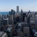 Здания в Город Чикаго Cook County Иллинойс США 2010 плакат печать (42x12) | Дом и сад
