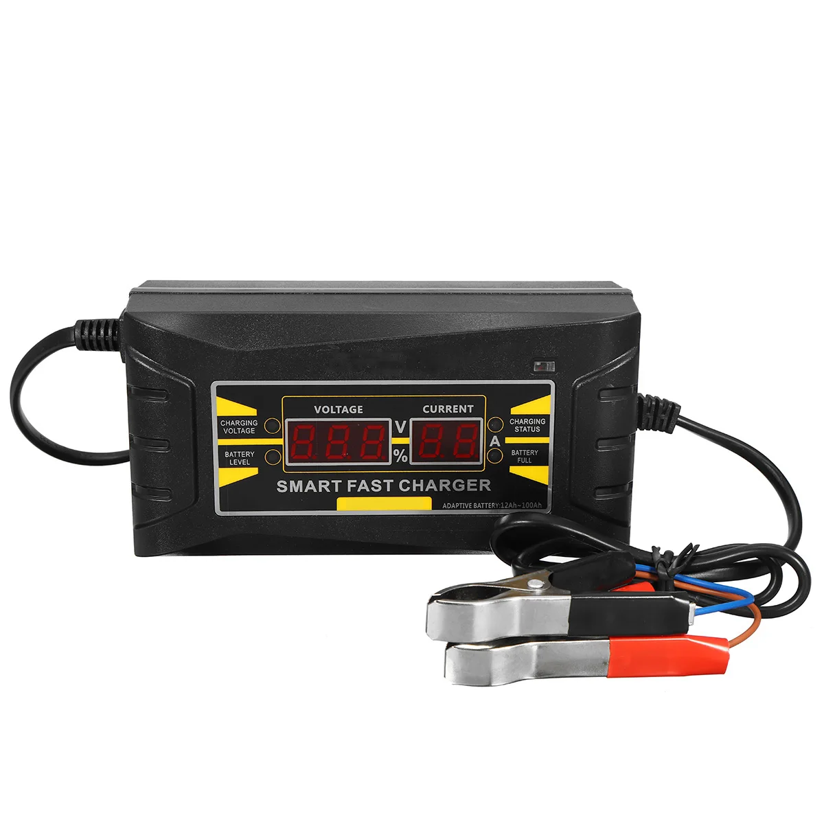 Full Automatic Car font b Battery b font Charger Smart Fast 110V 220V To 12V 6A