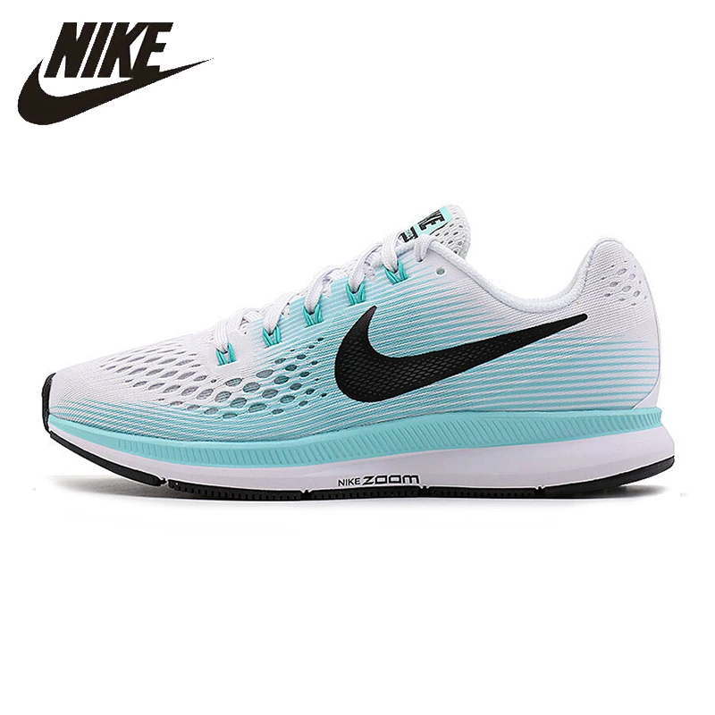 

Nike Original New Arrival AIR ZOOM PEGASUS 34 Women's Running Shoes Breathable Non-slip Sneakers #880560-101