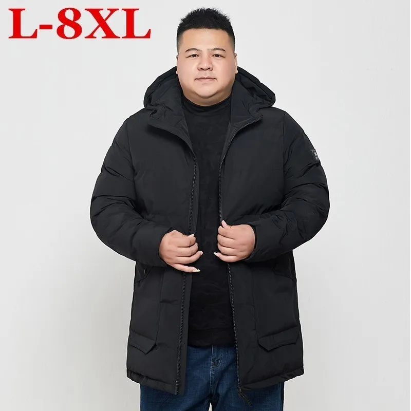 

Most Men Winter Parka Jacket Size 8xl 7xl Thick Cotton Padded Jacket Coat Parka Coats, Men's Fashion Casual