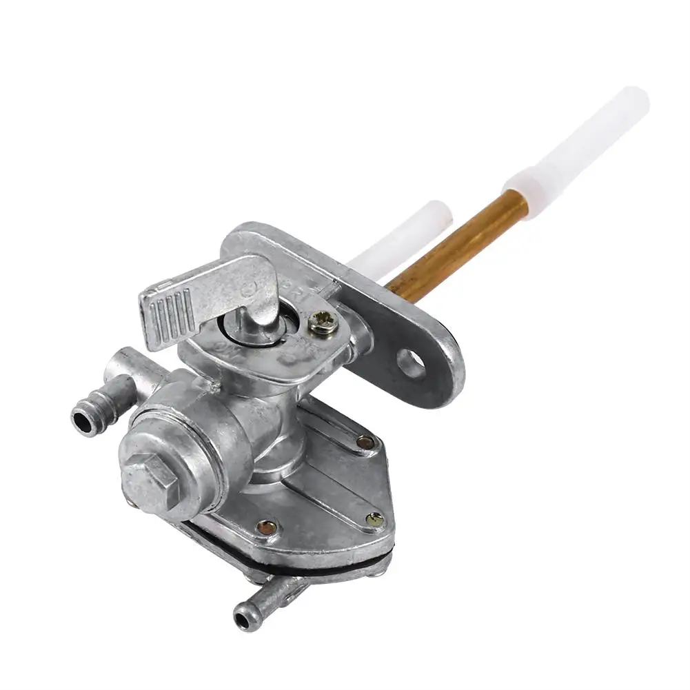 

Fuel Tap Valve Petcock Switch Assembly for 1996-2003 SUZUKI BANDIT GSF600S GSF1200 Aluminum Silver
