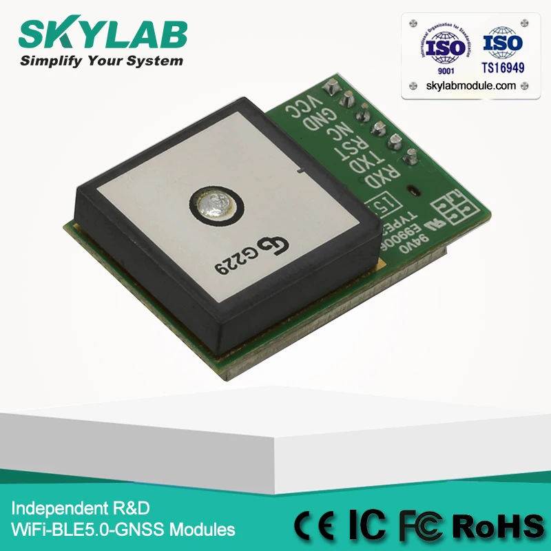 

Skylab GNSS With Antenna SKM53 MT3339 GPS Module replacement of SKM87-K