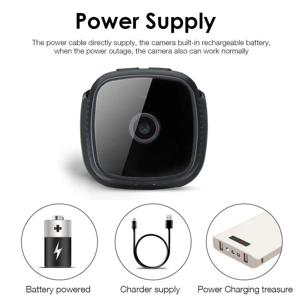 BEESCLOVER камера C9 DV WIFI HD 1080P беспроводная безопасности видеокамера ИК Ночное Видение