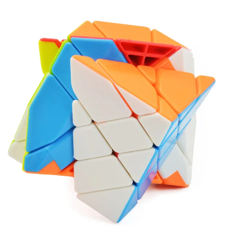 Lefun 4*4*4 осевой магический куб без наклеек странной формы 4x4x4 магический куб скоростные Пазлы твист квадратный Cubo Magico развивающие игрушки