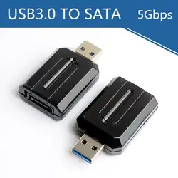 USB 3,0 для ESATA внешнего SATA 5 Гбит Convertor адаптер для 2,5/3,5 inch HDD жесткий диск для Win 2000 /XP/VISTA/WIN7/MAC OS 9,2