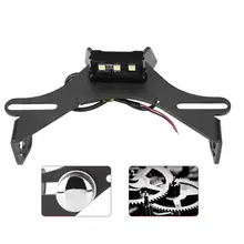 Хвост предохранительный нейтрализатор мотоцикл номерные знаки для мотоциклов держатель с светодиодный свет для YAMAHA R1 Алюминий